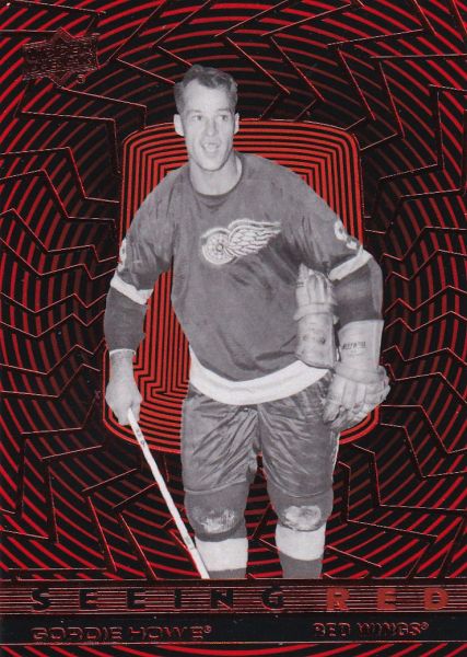 insert karta GORDIE HOWE 23-24 Extended Seeing Red číslo SR-36